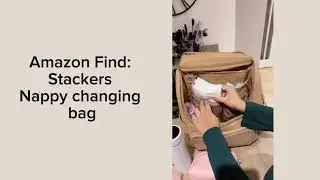 Amazon Nappy Bag Review - Stylish & Spacious Mum Essential