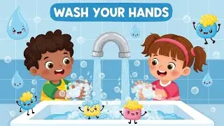 Wash Your Hands, Scrub a Dub | Animagic Studio