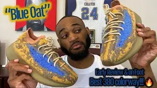 YEEZY 380 &ldquo;BLUE OAT&rdquo; EARLY IN HAND & ON FOOT REVIEW!!! BEST YEEZY 380! WATCH BEFORE YOU BUY 🔥🔥🔥