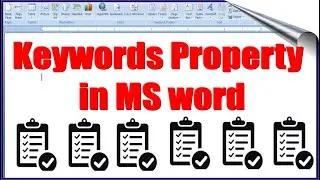 How To Set Document Properties In Word To Save Your Time | how to set document properties in word
