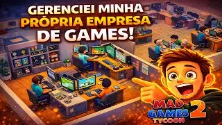 DO ZERO AO TOPO da Ind&uacute;stria de Jogos 🎮 | Mad Games Tycoon 2 #1