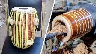 how musical drums are made | Tabla making process