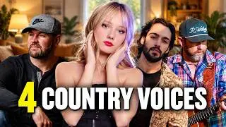 4 Rising Country Artists Perform Acoustic Originals | Live in The Living Room