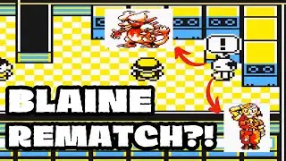 Blaine's REMATCH?! A MAGMAR? - Pok&eacute;mon Green beta