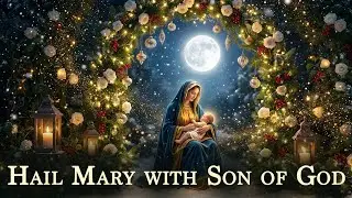 Hail Mary with Son of God 🌟 Sacred Gregorian Christmas Song of Peace and Blessing