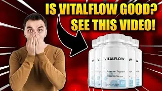 Vitalflow - Prostate Supplement Pills Support Capsules - Anti-DHT Defense Vital Flow