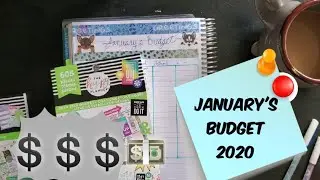 January's Budget 2020/ Over $3,000 to pay with one Income