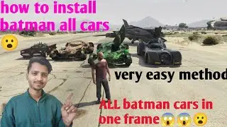 How to install batman all cars in gta 5😮#gta5 #gtamods #gtacars