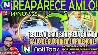 REAPARECE AMLO &iexcl; GRAN SORPRESA se llevo al SALIR DE SU QUINTA en PALENQUE !