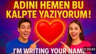 💖🇹🇷🎨📝💑Writing Your Name in My Heart📝live❤️Adını Kalbime Yazıyorum📝Live Now#LIVE#NAME#CANLI#ISIM🇹🇷art