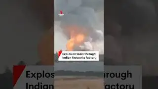Huge explosion tears through Indian fireworks factory