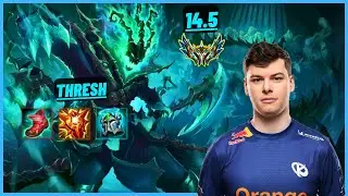 KC TARGAMAS: THRESH VS JANNA (SUP) - EUW CHALLENGER - PATCH 14.5