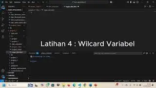 Latihan variabel dart di viscode