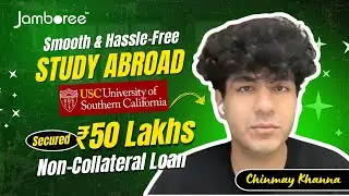 ₹50 Lakhs Loan Approved | Hassle-Free Study Abroad Journey with Jamboree