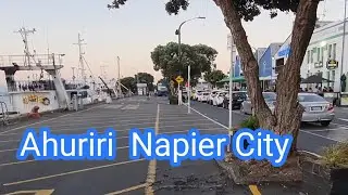 Walking Around Ahuriri Napier City, New Zealand
