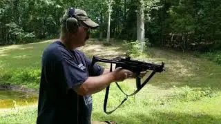 Testing old body armor - bullet proof vest.