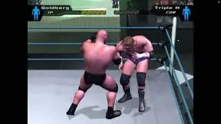 WWE legend Goldberg vs triple h 