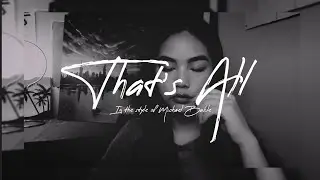 That's All - Michael Buble (Female Cover by Rica Facundo) #jazz #jazzstandard #michaelbuble