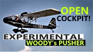 Самолет Woody's Pusher Aircraft &mdash; комплект для взлета и посадки (STOL)