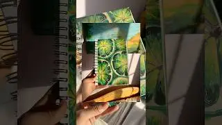 Lime art process:  #art #artprocess #lime #satisfying #alcoholmarkers #ohuhumarkers