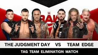 WWE 2k22 | Judgment Day vs Edge & Johnny Gargano & Dexter Lumis