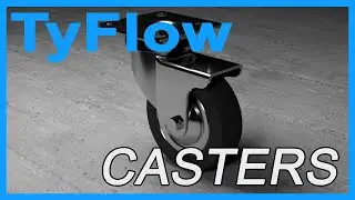Моделирование поворотных роликов --- TyFlow / 3D Studio Max &mdash; Учебное пособие для начинающих