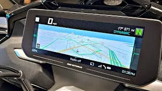 2023 BMW K1600B-GA!! &bull; Using TFT Navigation..! | TheSmoaks Vlog_2879