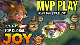 JOY BEST BUILD 2023 | TOP GLOBAL JOY GAMEPLAY | MOBILE LEGENDS✓