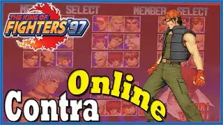 Ralf Jones galatico punch no Contra Online | The King of Fighters 97