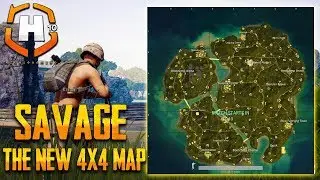 PUBG NEW MAP - CODE NAME SAVAGE: FIRST LOOKS & CHICKEN DINNERS