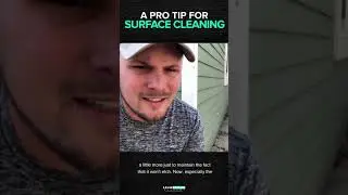 Pro tip on surface cleaning #shorts