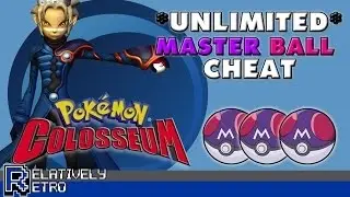 Pokemon Colosseum - Unlimited Master Ball Cheat