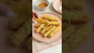 Crunchy Tofu Sticks #shorts #vegan #veganrecipes