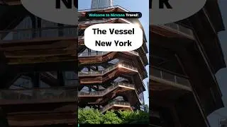 Explore The Vessel at Hudson Yards | Ultimate NYC Travel Guide 🇺🇸 #shorts #travelshorts