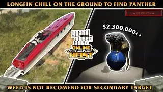 APPROACH WITH LONGFIN, PANTHER STATUE + WEED, HARD MODE, ELITE.