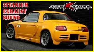 M&M HONDA TURBO BEAT Titanium Exhaust sound