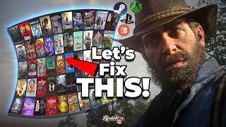 Overcoming your Gaming Backlog in THREE Ways!