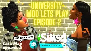 Sims 4 Let's Play University Episode 2 Moving Day! | BreenuhX