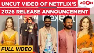 Madhuri Dixit | Kapil Sharma | Saif Ali Khan | Triptii | Netflix India 2026 Announcement FULL video