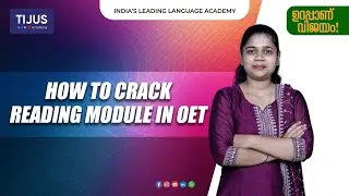 How to Crack Reading module in OET