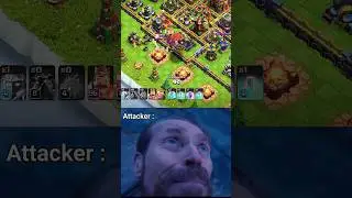 pov: attackar II Clash of clans II #shorts #clashofclans #coc