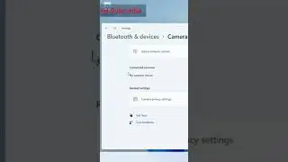 How to disable or enable Integrated Webcam on windows 11 or 10 #shortsTech