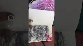 The progression of my sketchbook #sketchbook #bataoza