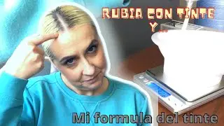 Cuál es la mezcla del mi tinte para tenerlo tan RUBIO 😱🙈