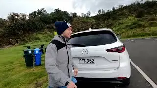 Driving to the Lady Knox Geyser at Wai-O-Tapu Thermal Wonderland NZ