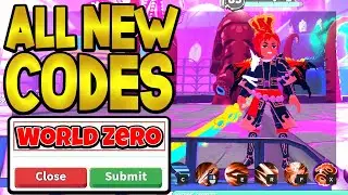 World Zero (DECEMBER) CODES *UPDATE!* ALL NEW ROBLOX World Zero CODES!