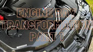 E90 M3 ENGINE TRANSFORMATION PART 1!!!