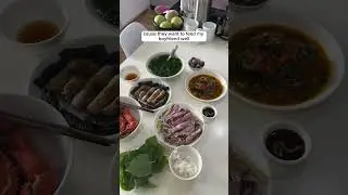 What my Vietnamese family feeds me in a day