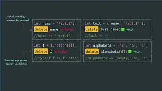 javascript delete keyword