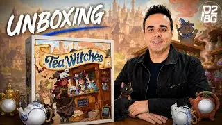 Tea Witches Board Game | Unboxing